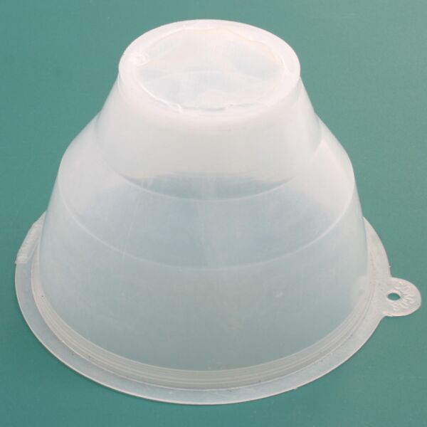 6 Filtri Per Vernice, Filtro In Plastica 100 Mm, Con Rete In Nylon Fine - 2