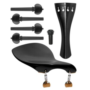 set violino English cordiera Hill ebano/ebano
