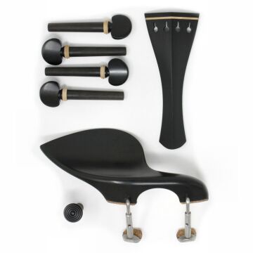 set violino English cordiera Hill ebano/bosso