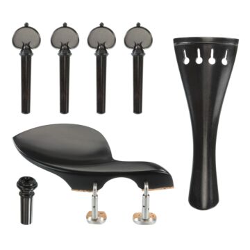 set violino Acura Preciso Cuore ebano/ebano