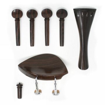 Standard Swiss Set Viola rosewood, Hill Tailpiece + tailgut