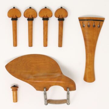 Tempel Set Heart boxwood/ebony violin