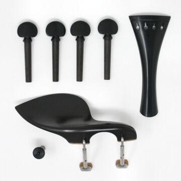 set viola English cordiera tonda ebano/ebano