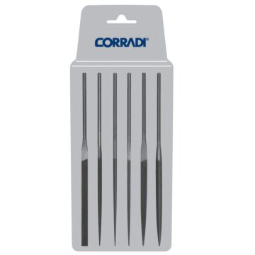 Needle Files Mixed 160mm, Set X 6