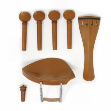 set viola standard bosso/ebano mentoniera Kaufmann