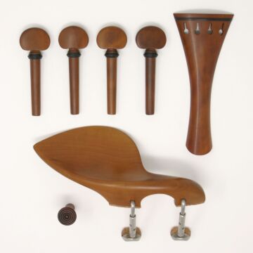 set violino English cordiera tonda bosso/bosso