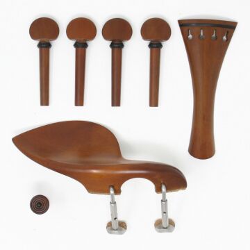set violino English cordiera tonda bosso/ebano