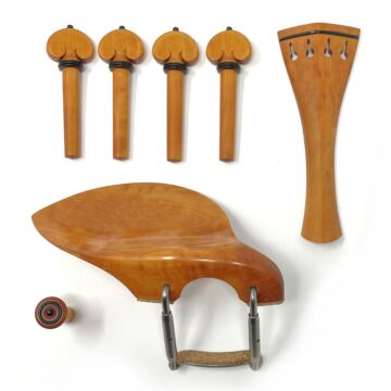 set violino Tempel Cuore bosso/ebano cordiera Hill