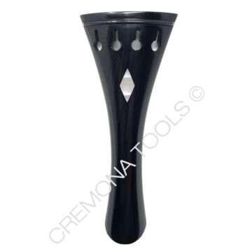 cordiera violino French ebano rombo madreperla 109mm