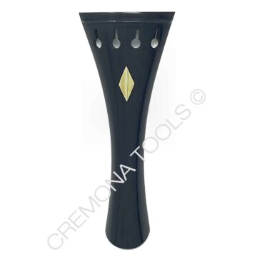 cordiera violino French ebano rombo ottone 109mm