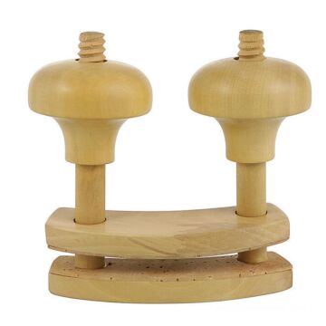 morsetto doppio bosso per chiusura cassa violino e viola