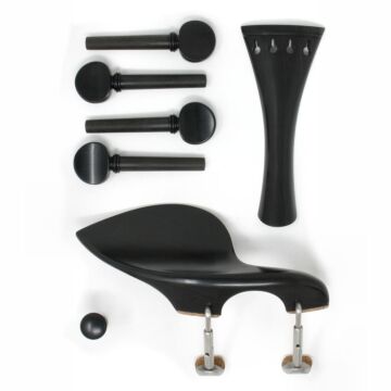 set violino Mirecourt ebano/ebano