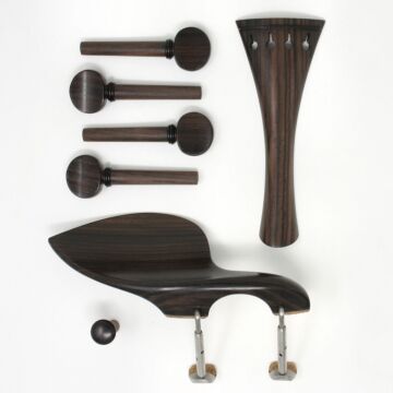 set viola Mirecourt paliss/ebano