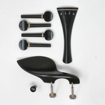 set viola Mirecourt ebano/bosso