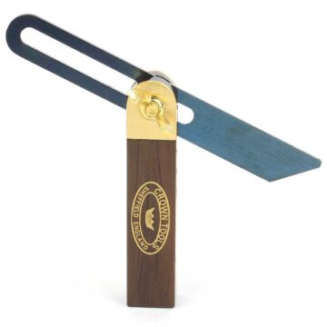 Crown Miniature Wood Bevel, Wing Nut