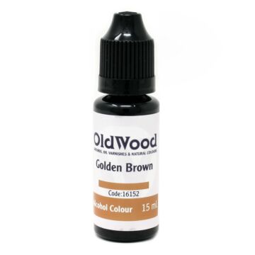 OldWood colore ad alcool marrone dorato 15ml