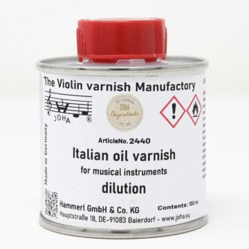 JOHA diluente per Italian oil varnish 100ml