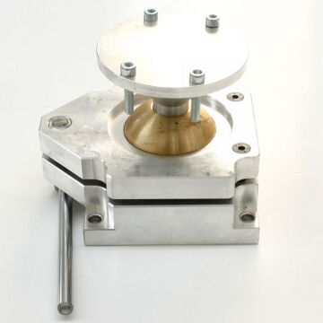 Wooden counterform ball clamp support