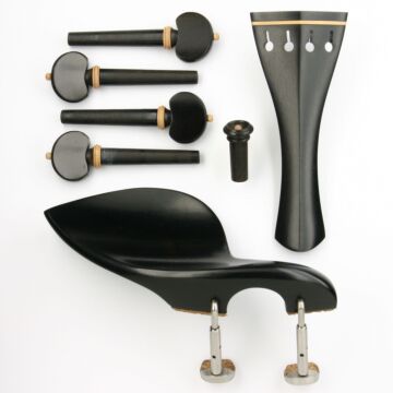 set violino English cordiera Hill ebano/bosso