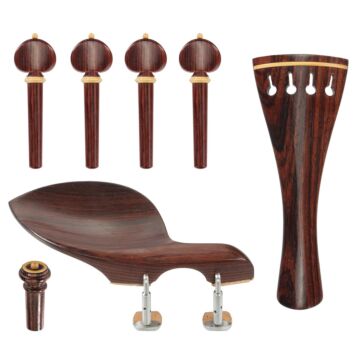 Acura Maestro Set Hill Violin Rosewood/Boxwood, Round Tp