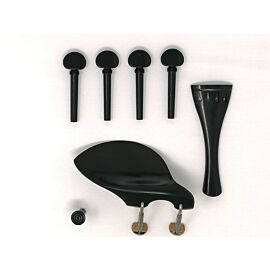 set violino Tempel English ebano/ebano