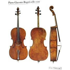 Poster Rogeri Pietro Giacomo cello, 1717